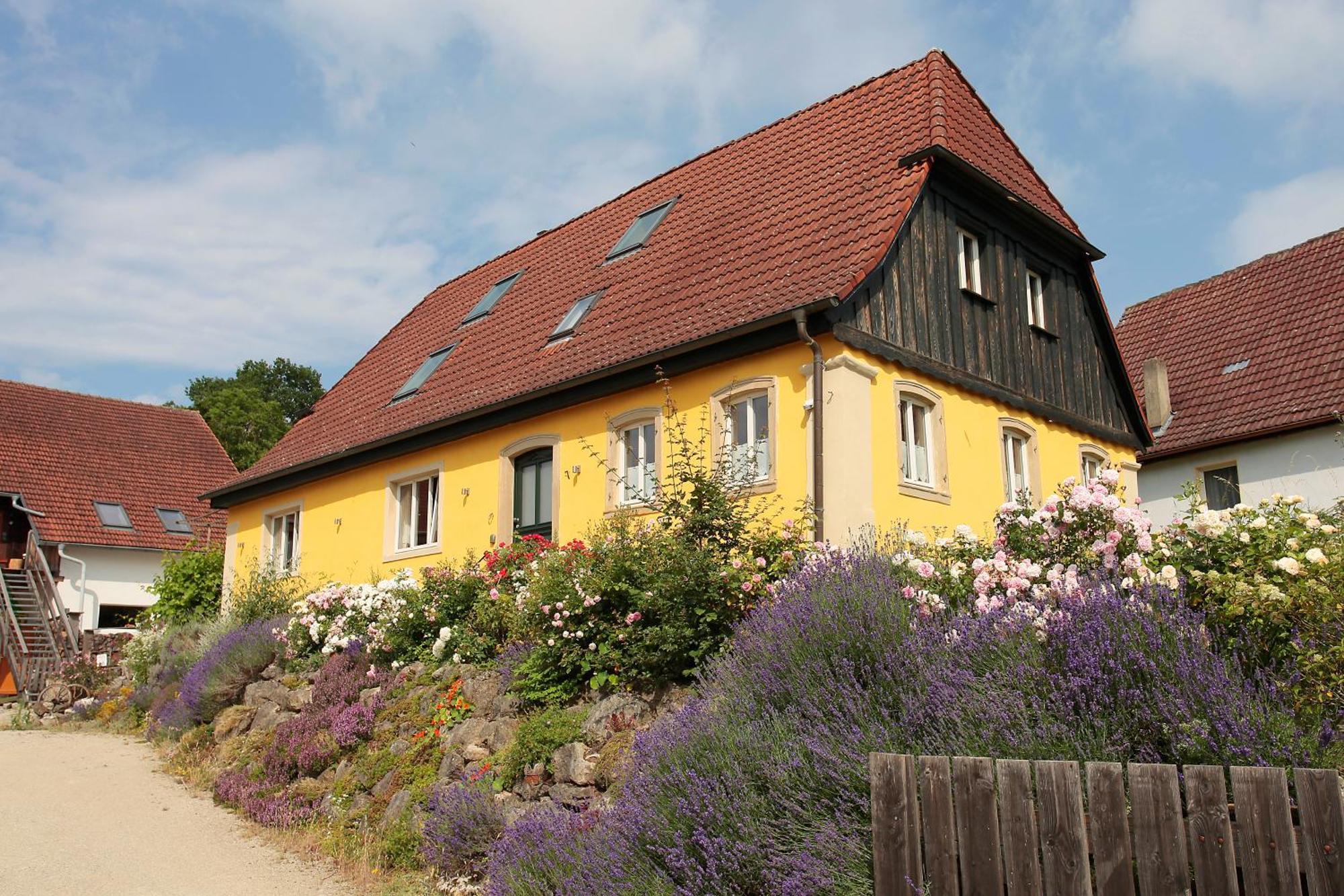 Gemuetliches Apartment Mit Galerie Im Ferienhof Litzendorf Eksteriør billede