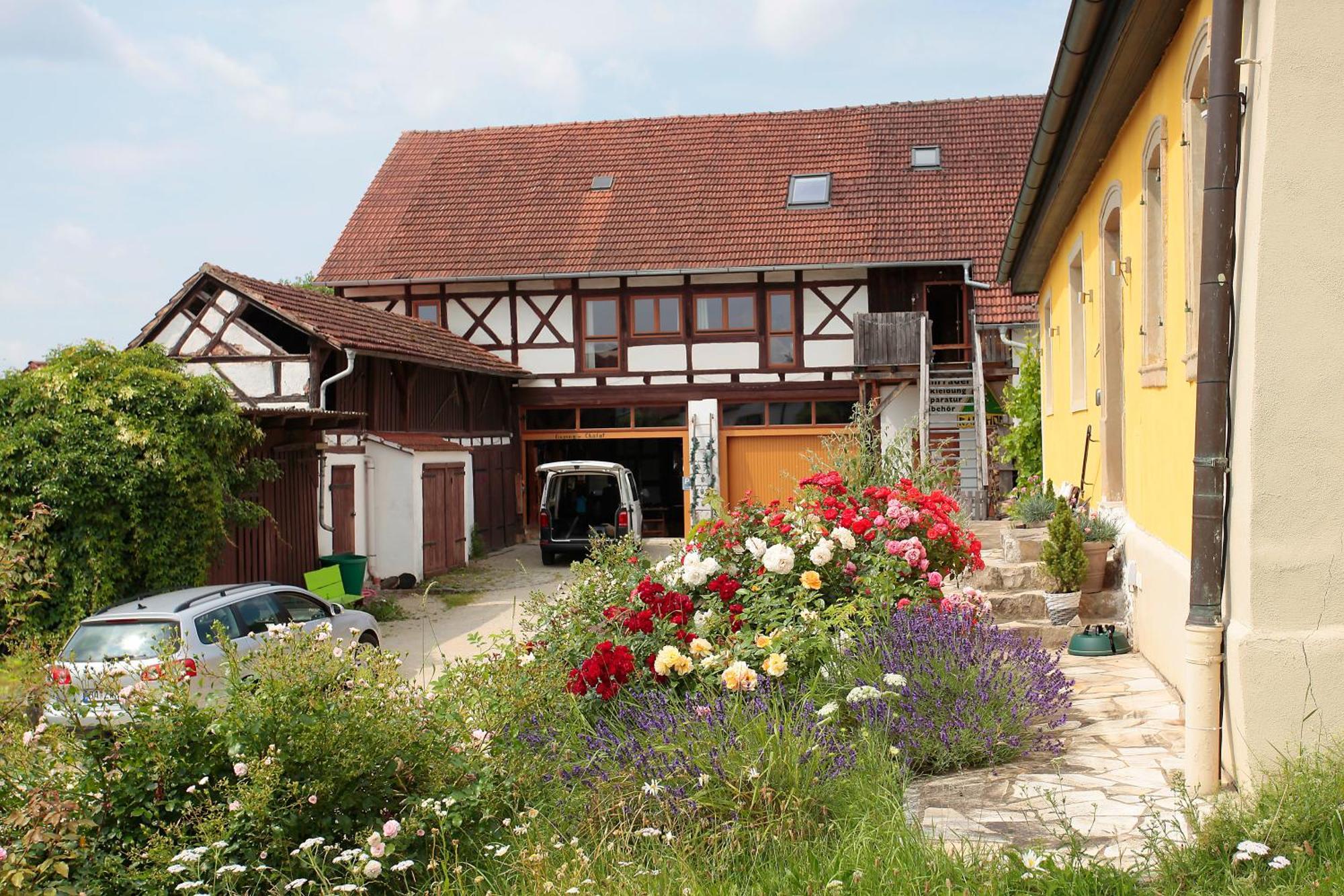 Gemuetliches Apartment Mit Galerie Im Ferienhof Litzendorf Eksteriør billede