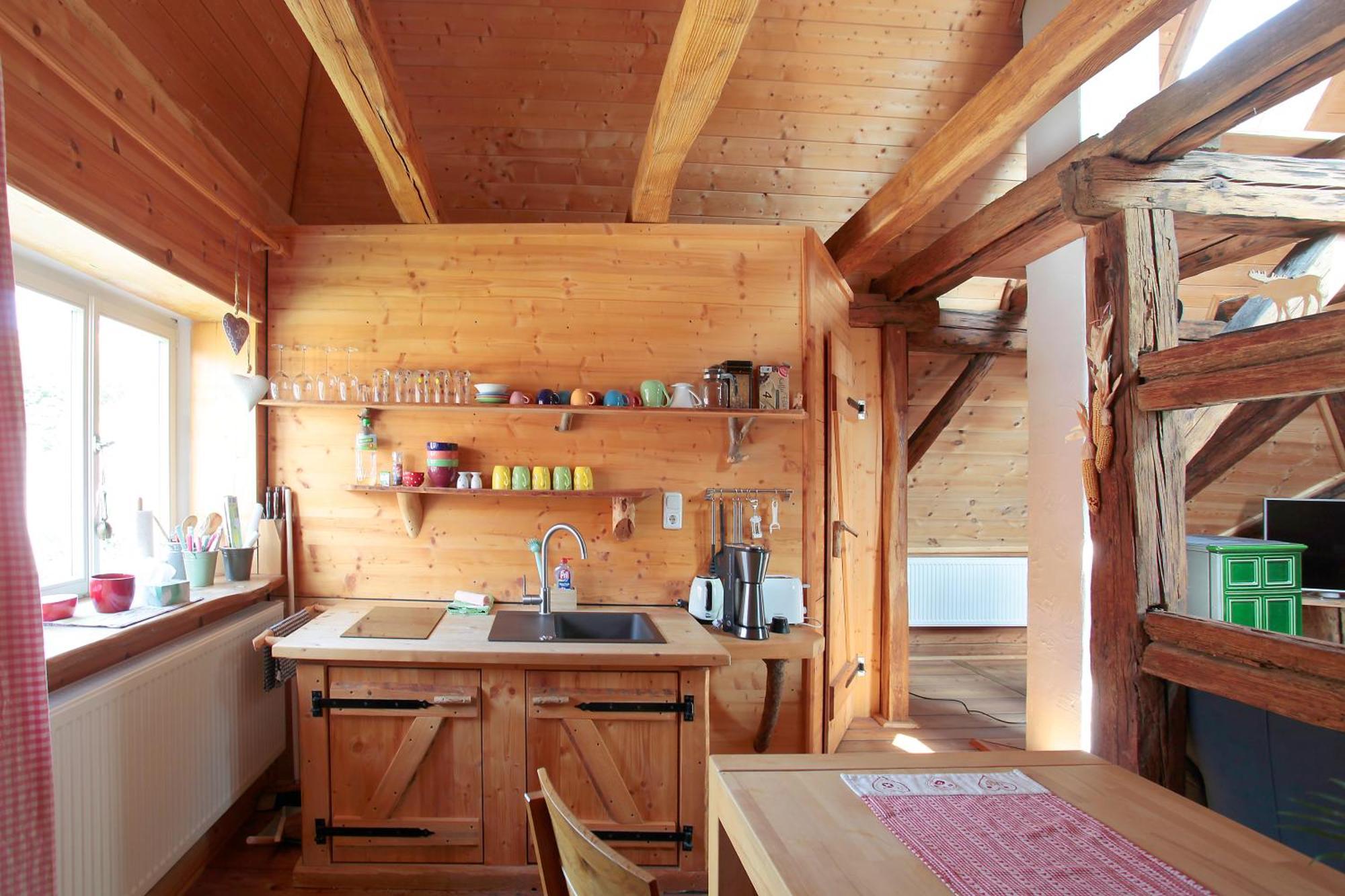 Gemuetliches Apartment Mit Galerie Im Ferienhof Litzendorf Eksteriør billede